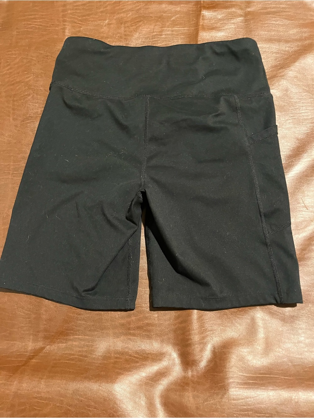 Calvin Klein Black High-Rise Bike Shorts